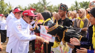 Peringati HUT ke 78 PMI di Stadion Mini Barakat Martapura
