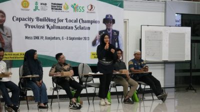 PPIU Program YESS menggelar kegiatan Capacity Building for Local Champion 2023. (Foto: Tim Ekspos SMK PP Negeri Banjarbaru/Katajari.com)