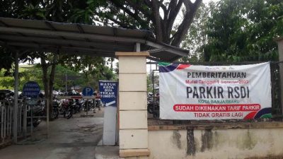 RSD Idaman Banjarbaru Mulai Terapkan Biaya Parkir Per 1 September