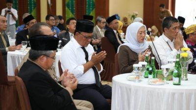 Sosialisasi Meratus Geopark ” The Soul of Boneo” Goes to UNESCO Global Geopark 2024 dilangsungkan di aula KH Idham Khalid Kantor Gubernur Kalsel di Banjarbaru, Senin (18/09/2023). (Foto: Adpim Setdaprov Kalsel/Katajari.com)