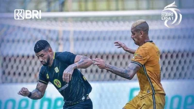 Bhayangkara FC dan Barito Putera Berakhir Imbang di Bekasi