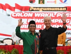 PDI Perjuangan Resmi Usung Mahfud MD Dampingi Ganjar Pranowo