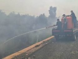 Rawan Terdampak Karhutla, PT Air Minum Intan Banjar Lakukan Pembasahan Jaringan Pipanisasi