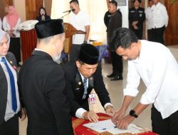 Ratusan Pejabat Pemerintah Kabupaten Banjar Dirolling