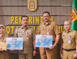 Wali Kota Banjarbaru Terima Dana CSR PT Air Minum Intan Banjar Senilai Rp105 Juta