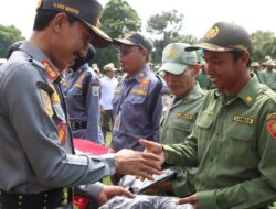 Bupati Banjar Pimpin Apel Satlinmas se Kabupaten Banjar