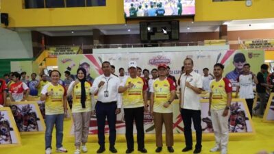Festival Kejuaraan E Sport di GOR Hasanuddin Banjarmasin