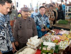 Bupati Saidi Mansyur Monitoring Pasar Tradisional