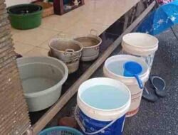 Pengurasan WTP Mataraman, Distribusi Air Terhenti