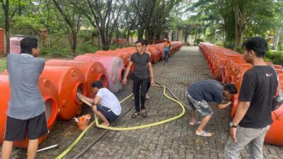 Haul Guru Sekumpul, Pemkab Banjar Distribusi Ratusan Tandon untuk Dapur Umum