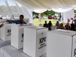 Pemungutan Suara Pemilu 2024 Secara Simulasi Sudah Dimulai di Martapura