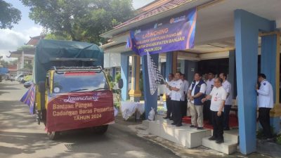 Launching Penyaluran Bantuan Pangan di Kabupaten Banjar