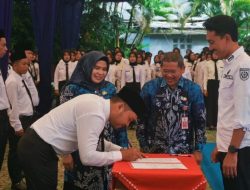Bupati Saidi Mansyur Melantik 927 PPPK Kabupaten Banjar