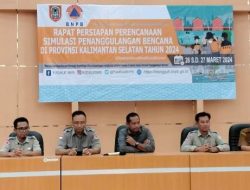Simulasi Penanggulangan Bencana Bakal Digelar di Kabupaten Banjar