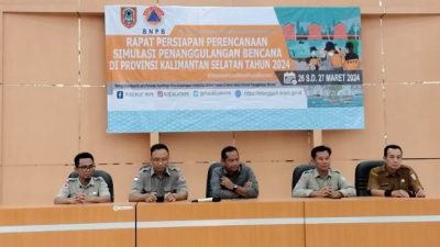 Simulasi Penanggulangan Bencana Bakal Digelar di Kabupaten Banjar
