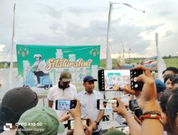 PT AGM Jalin Silaturahmi Wartawan di Martapura