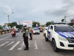 Peningkatan Volume Kendaraan Jelang Arus Mudik Lebaran, Polres Banjar Lakukan Antisipatif