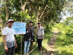 Dinas PUPRP Kabupaten Banjar Meninjau Bakal Lokasi Rehabilitasi Jalan Desa Handil Nagara