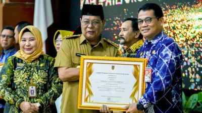 Pemko Banjarbaru Terima Tiga Penghargaan Bidang Pelayanan Publik Tingkat Kalsel