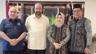 Surya Paloh Amanatkan Haji Zanie Berpasangan Acil Odah di Pilkada Kalsel