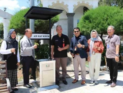 Fasilitas Air Minum Gratis di Ruang Terbuka Lapangan Murjani Kota Banjarbaru