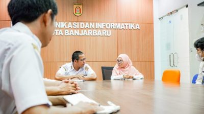 Diskominfo Kota Banjarbaru Berbagi Konsep Smart City Dengan Hulu Sungai Selatan