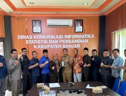 Dinas Kominfo Kabupaten Sidoarjo Jalin Silaturahmi DKISP Kabupaten Banjar