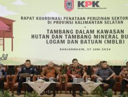 KPK dan Pemprov Kalsel Koordinasi Penataan Perizinan Sektor Tambang