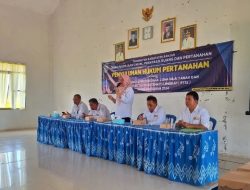 Penyuluhan Hukum Pertanahan di Aula Kecamatan Sungai Tabuk