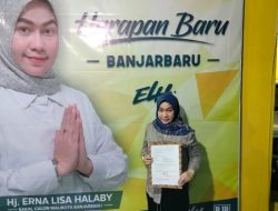 All Out Maju Pilkada Banjarbaru, Lisa Halaby Resmi Mengundurkan Diri Selaku ASN