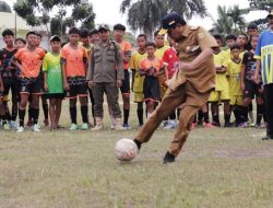 Festival Sepakbola U 14 Paman Birin Cup di Lapangan SKB Mulawarman Banjarmasin