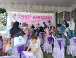 Pelayanan Kesehatan Gratis Bersama Erna Lisa Halaby