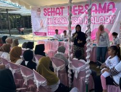 Tiga Lokasi di Kecamatan Cempaka, Pelayanan Kesehatan Gratis Bersama Erna Lisa Halaby