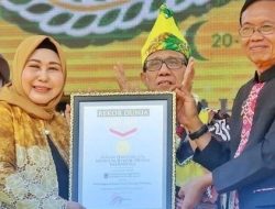 Pemecahan Rekor MURI, Dishut Kalsel Turut Berperan Pembentangan Kain Terpanjang
