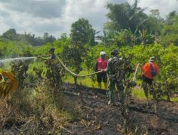 BPBD Kabupaten Banjar Tanggulangi Karhutla di Desa Mali Mali dan Sungai Sipai