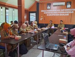 DKISP Kabupaten Banjar Mengadakan Rapat Koordinasi SP4N LAPOR