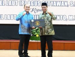 Pisah Sambut Danlanal Banjarmasin di Mahligai Pancasila di Kota Banjarmasin