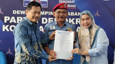 Demokrat Banjarbaru Deklarasi Lisa Halaby dan Wartono