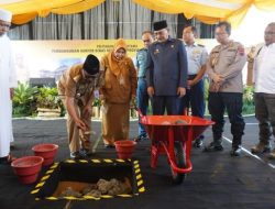 Ground Breaking Pembangunan Gedung Dinas Kesehatan Kalsel di Banjarbaru