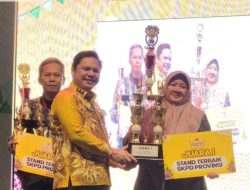 Dinas Kehutanan Raih Juara Satu Stan Terbaik Kalimantan Selatan Expo 2024