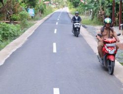Warga Beruntung Baru Syukuran Perbaikan Ruas Jalan Handil Jawa ke Jambu Burung