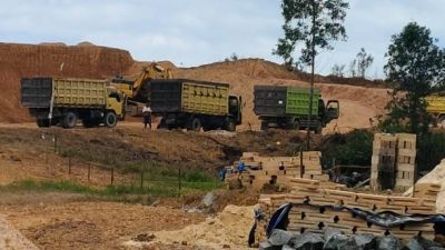 Astaga! Galian C Diduga Marak Lagi di Kawasan Kelurahan Cempaka