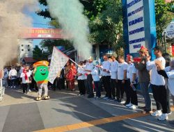 KPU Banjar Funwalk Pilkada 2024 Bertabur Hadiah Senilai Rp35 Juta