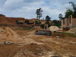 Tambang Galian C Terpantau di Bukit Lentera Kecamatan Cempaka