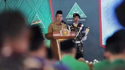 Konferwil Pimpinan Wilayah GP Ansor Kalsel di Asrama Haji Embarkasi