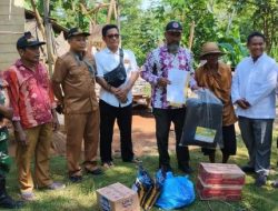 BPBD Kabupaten Banjar Menyalurkan Bantuan Logistik Korban Musibah Angin Kencang