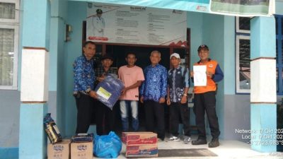 Bantuan Logistik Untuk Korban Musibah Angin Puting Beliung di Aluh Aluh