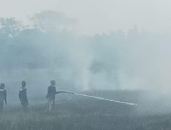 BPBD Kabupaten Banjar Menangani Tiga Lokasi Kebakaran Hutan dan Lahan