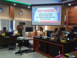 BPBD Kabupaten Banjar dan Stakeholder Rapat Koordinasi Antisipasi Cuaca Ekstrem