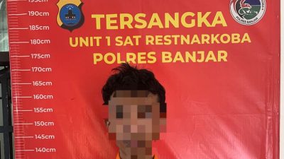 Polres Banjar Ciduk Pelaku Peredaran Sabu Seberat 49,18 Gram